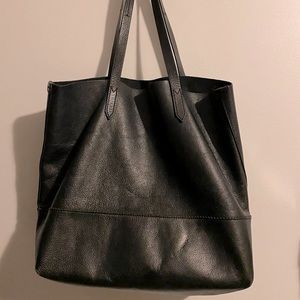 J Crew Leather Tote Bag